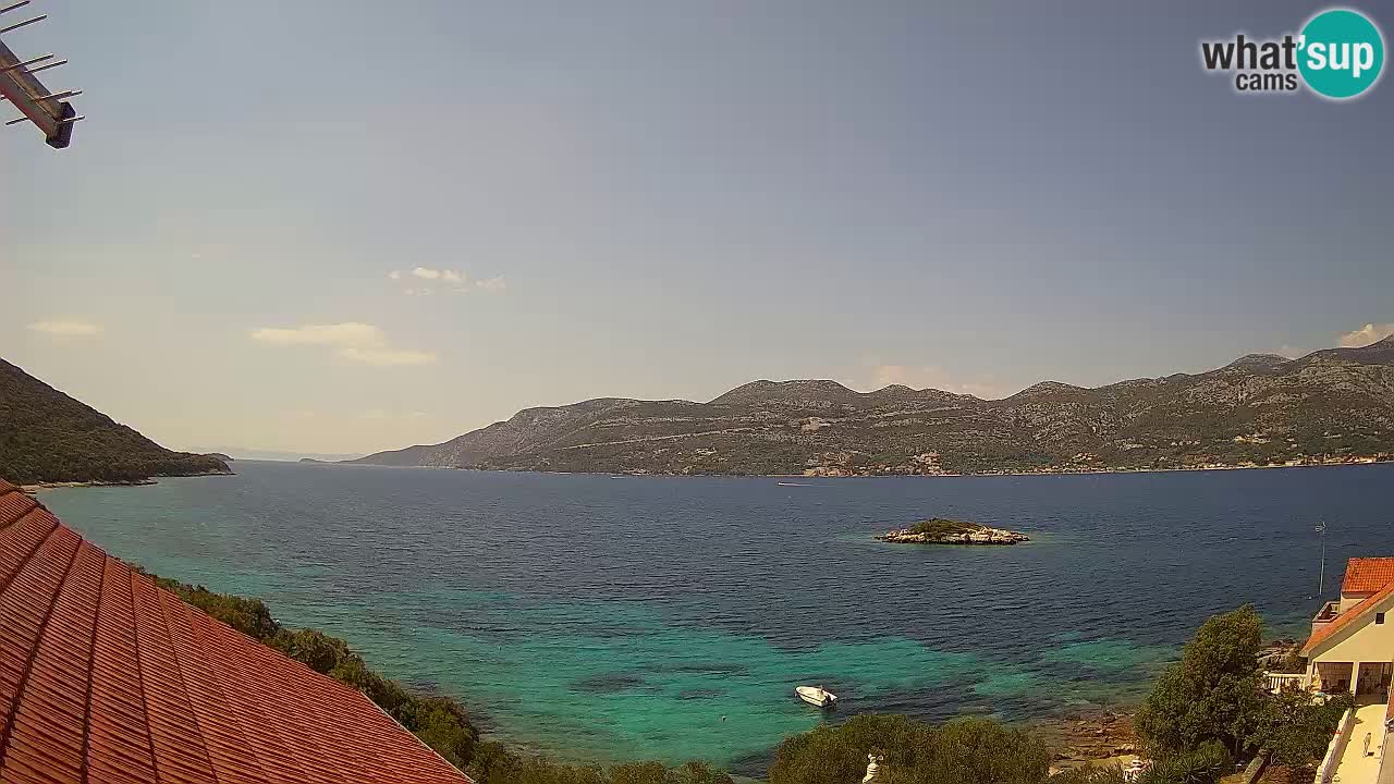 Live Korčula webcam – Tri Žala