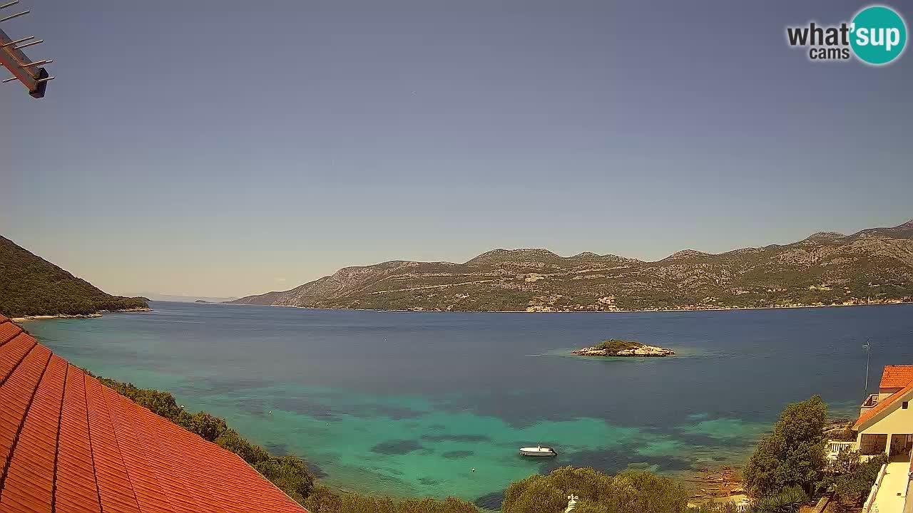 Korčula webcam en direct – Tri Žala Pelješac