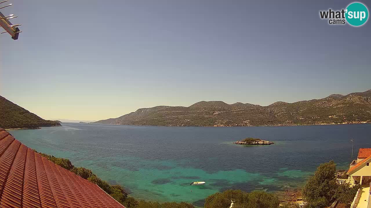 Live-Webcam Korčula Tri Žala – Pelješac