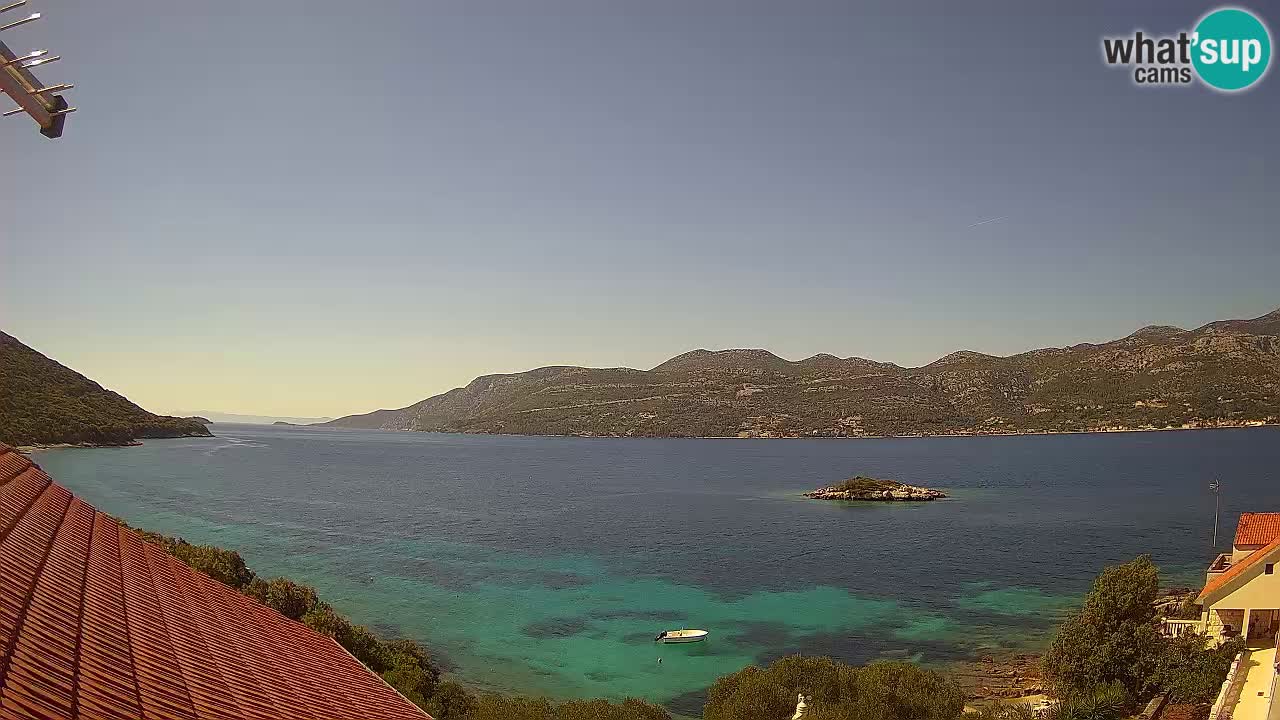 Live Korčula webcam – Tri Žala