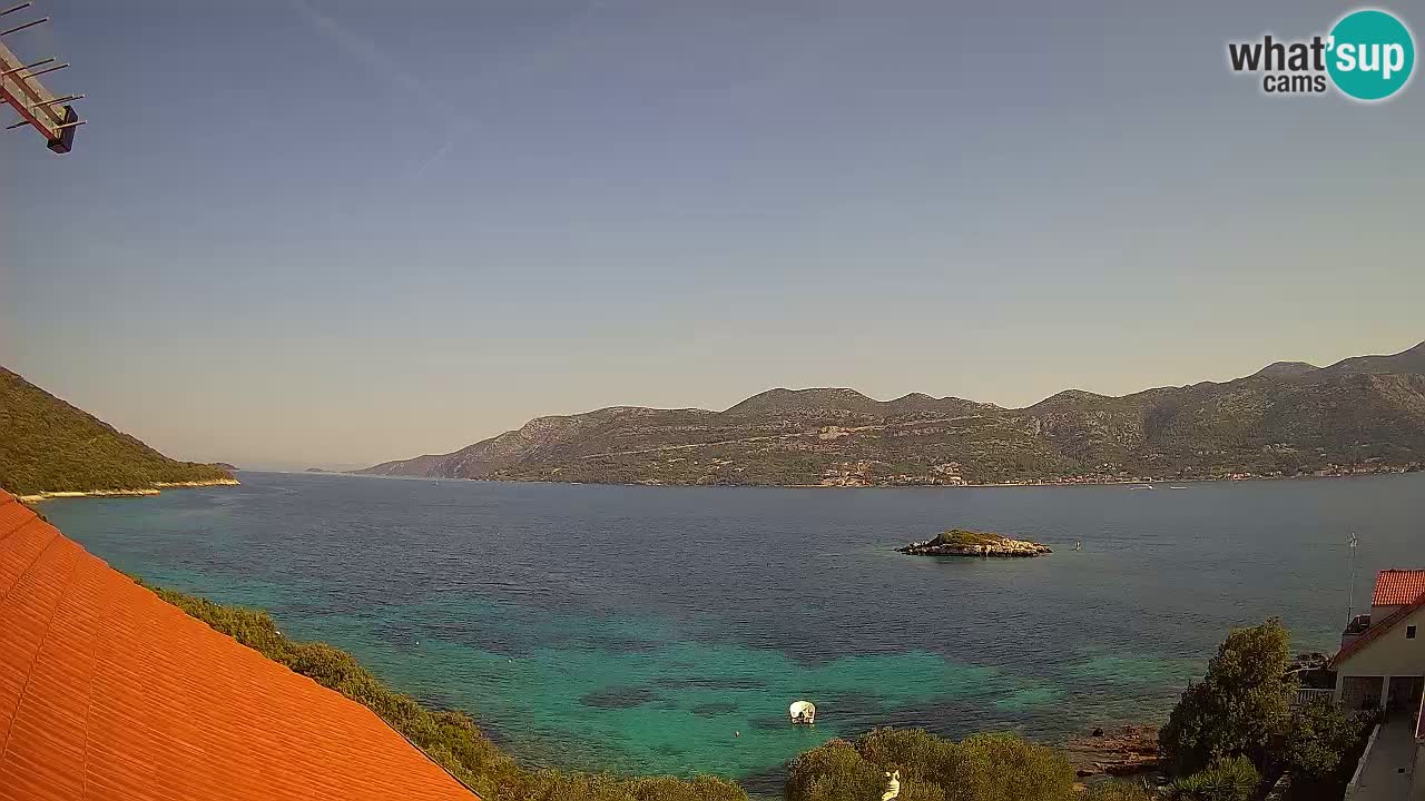 Korčula webcam en direct – Tri Žala Pelješac