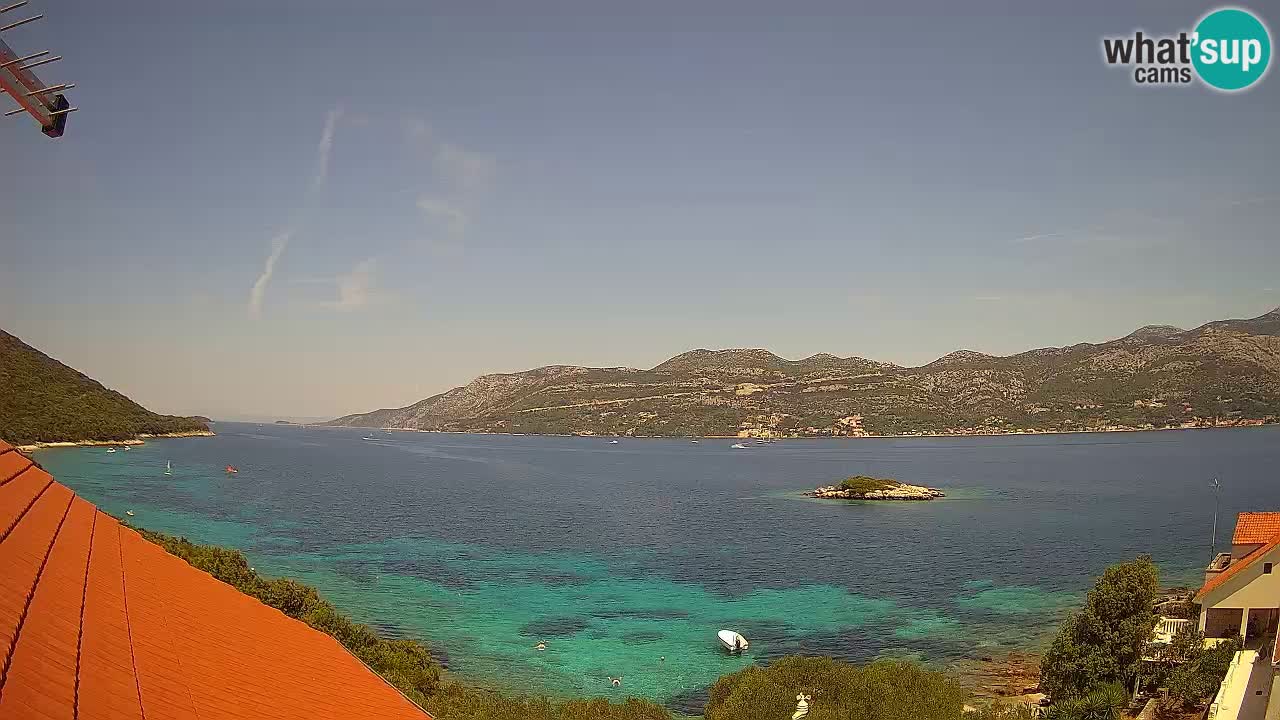 Camera en vivo Korčula – Tri Žala – Pelješac