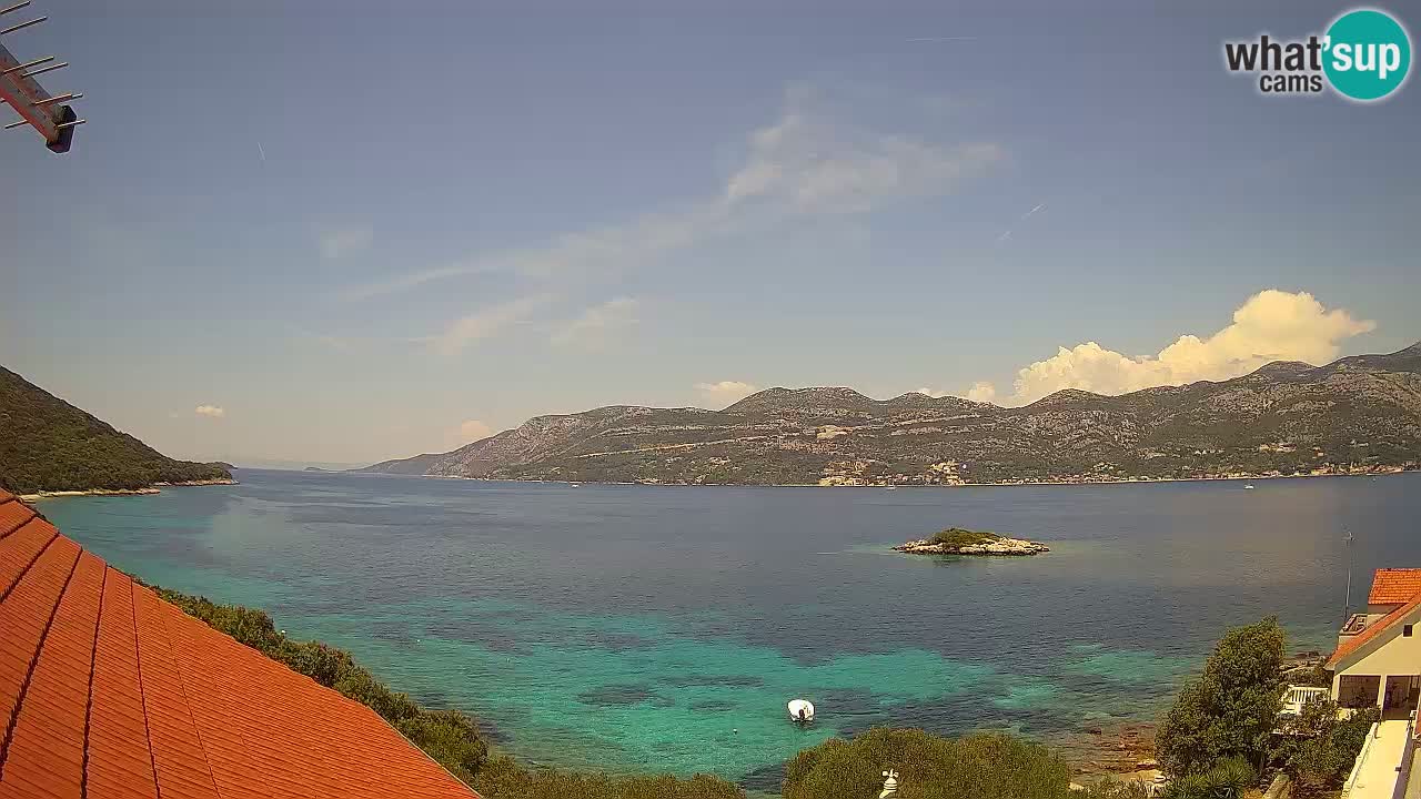 Camera en vivo Korčula – Tri Žala – Pelješac