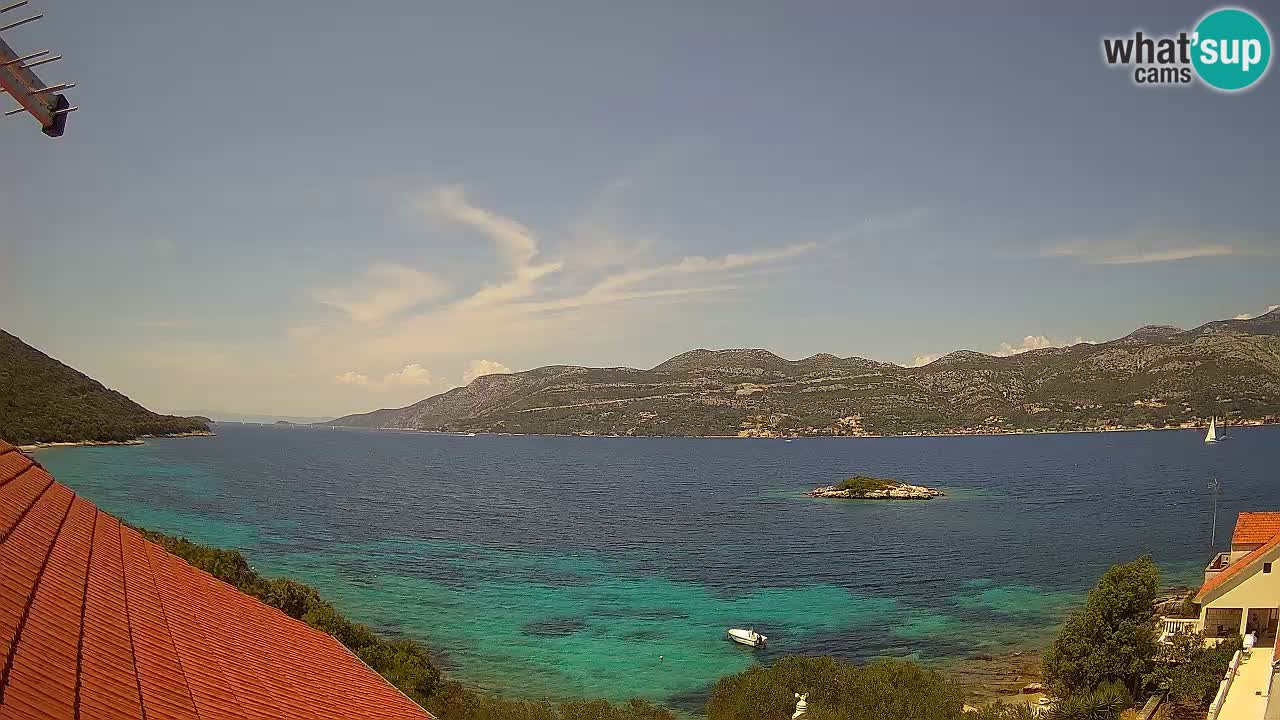 Korčula Web kamera Tri Žala