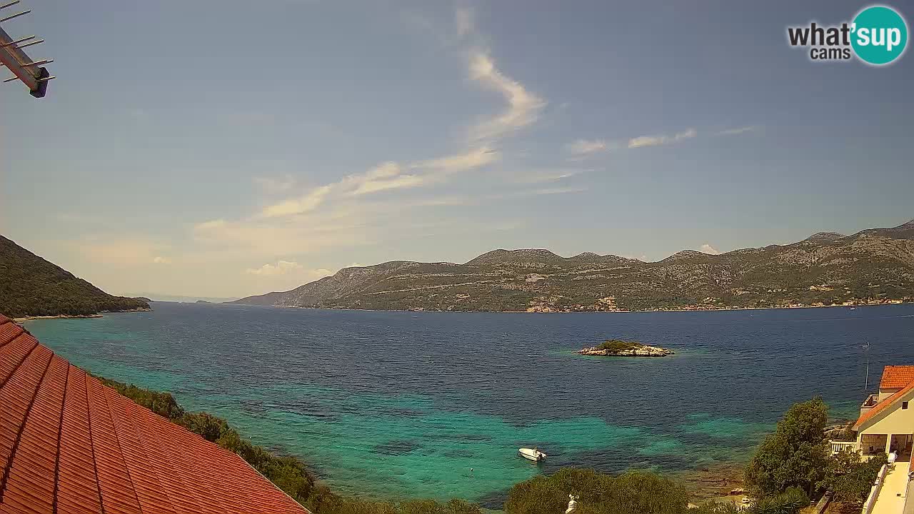Live-Webcam Korčula Tri Žala – Pelješac