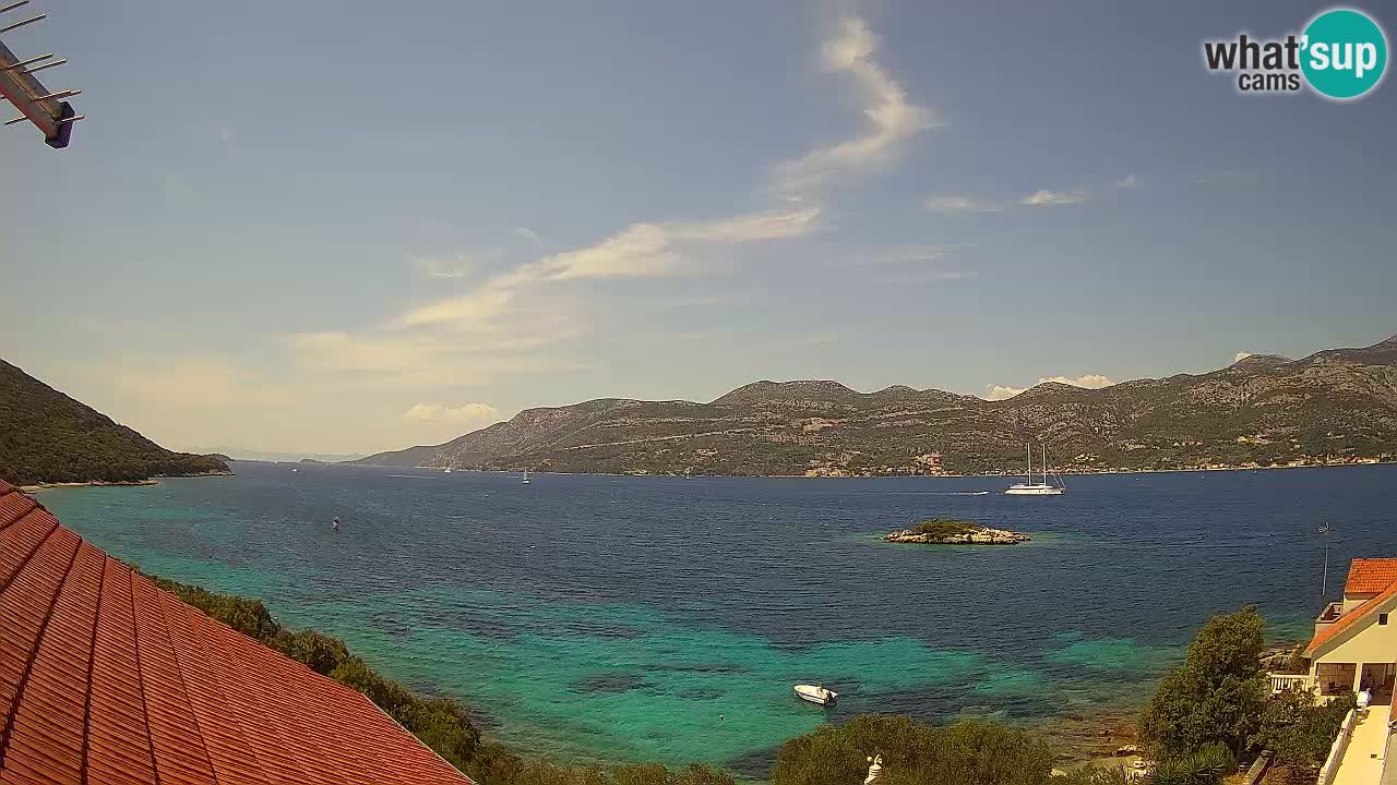 Korčula webcam en direct – Tri Žala Pelješac