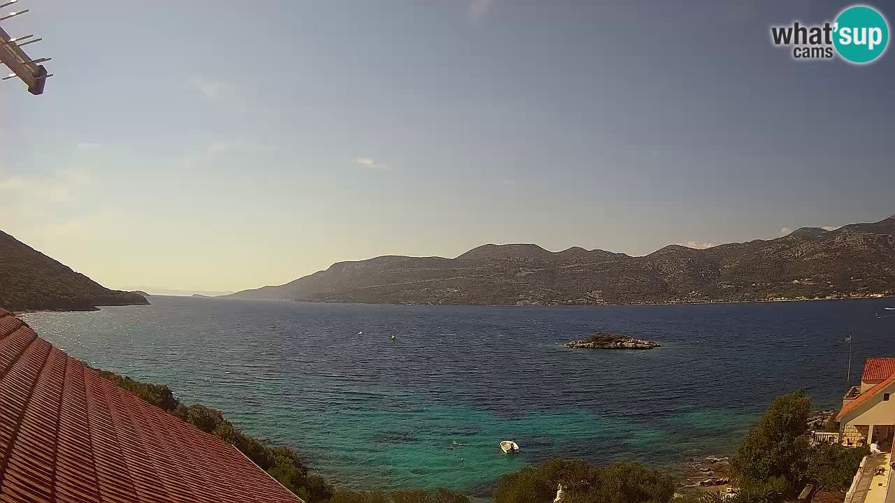 Korčula webcam en direct – Tri Žala Pelješac