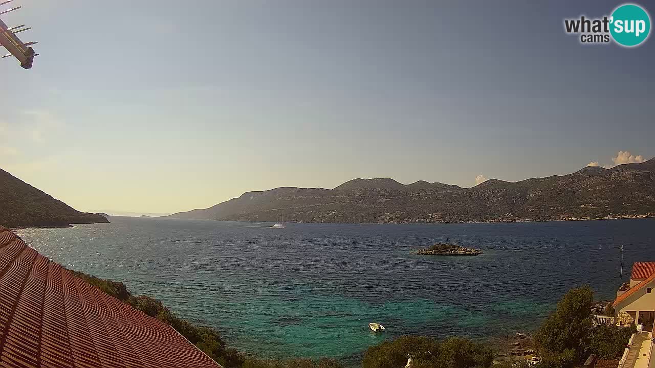 Korčula webcam en direct – Tri Žala Pelješac