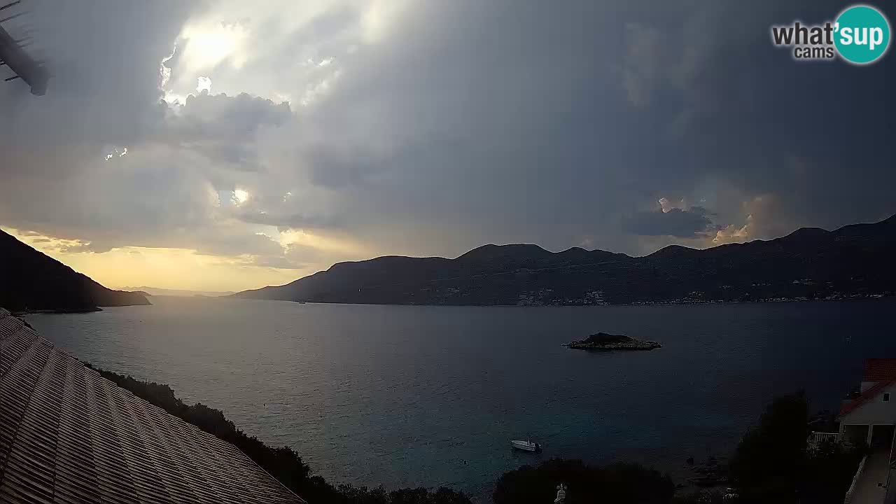 Korčula webcam en direct – Tri Žala Pelješac