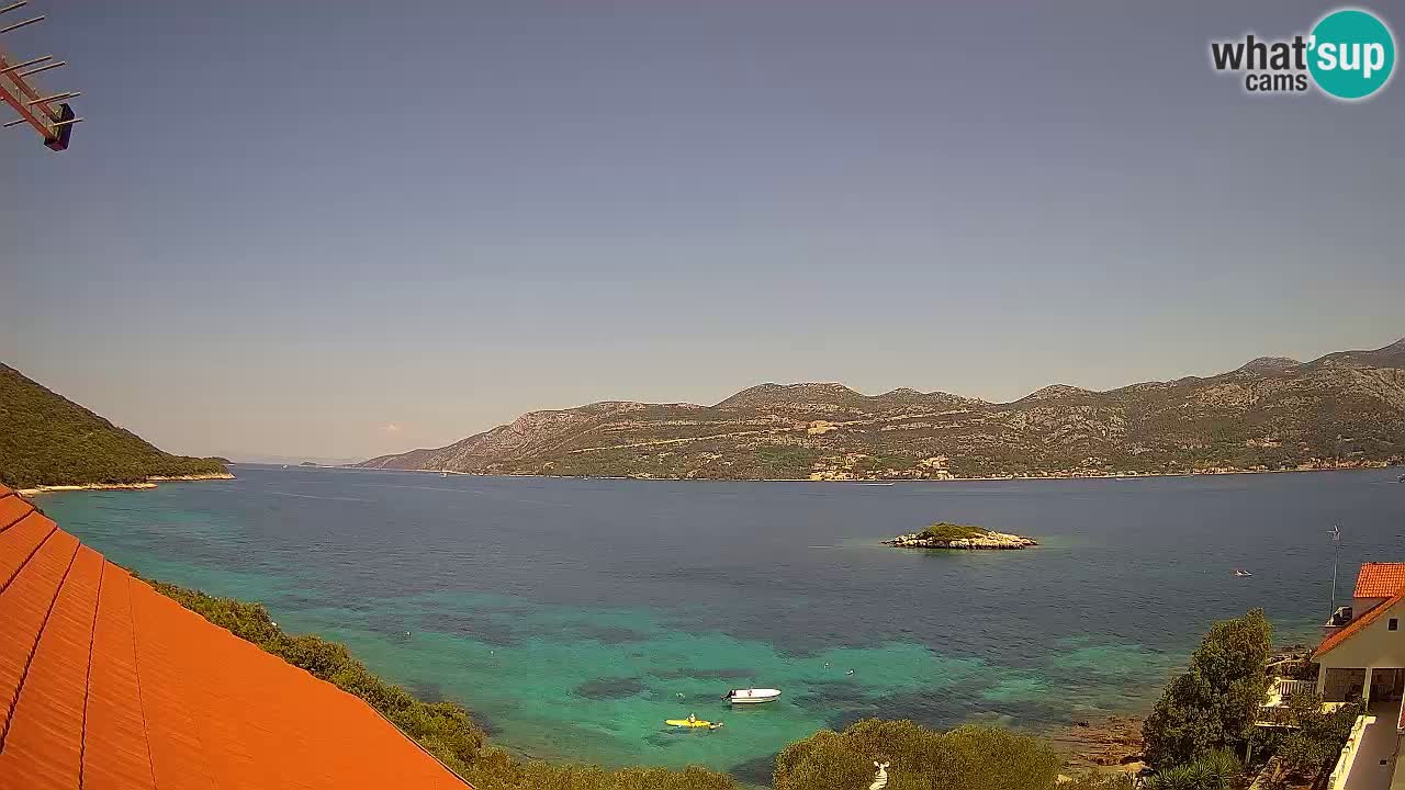 Camera en vivo Korčula – Tri Žala – Pelješac