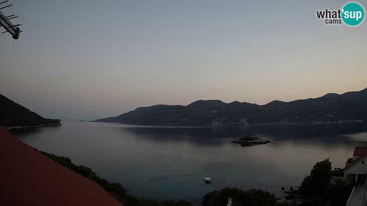 Korčula webcam en direct – Tri Žala Pelješac