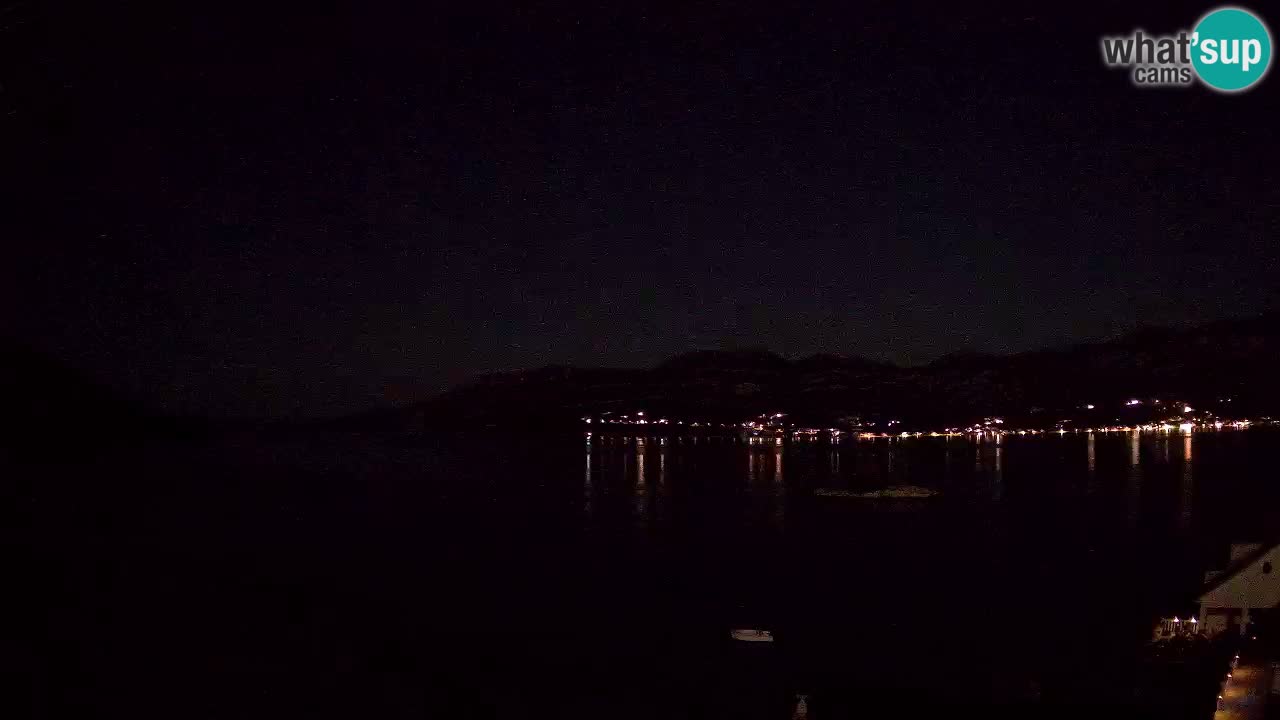Korčula spletna kamera v živo – Tri Žala pogled na Pelješac