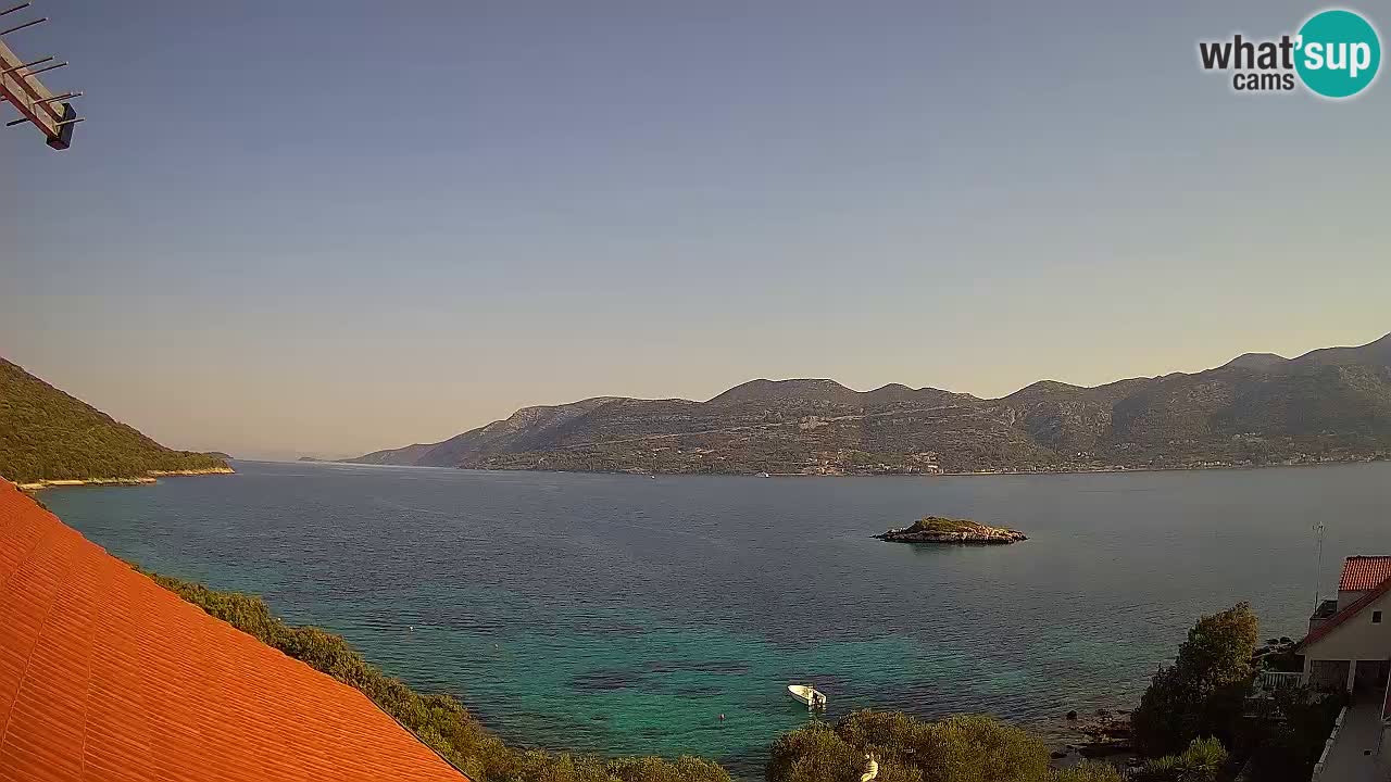 Live Korčula webcam – Tri Žala
