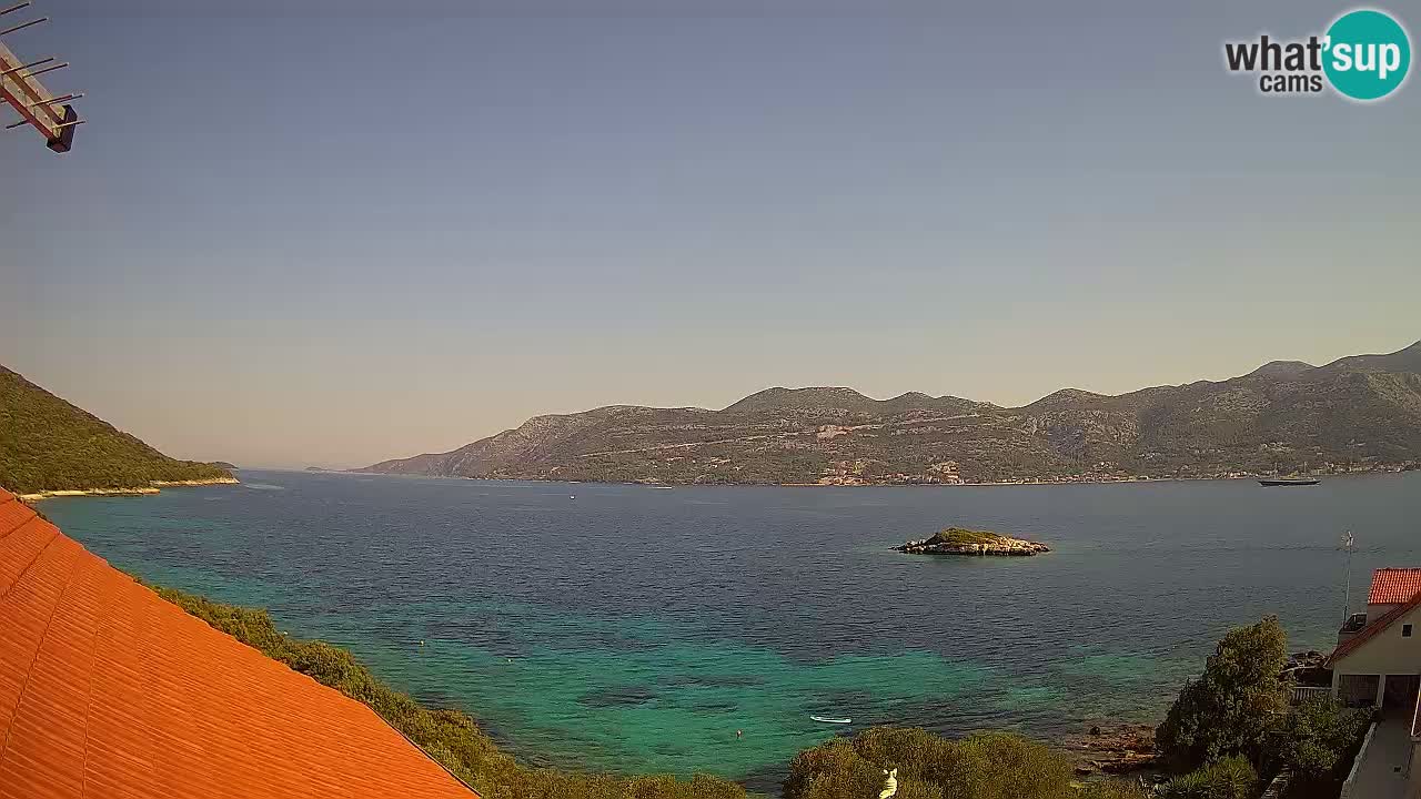 Live Korčula webcam – Tri Žala
