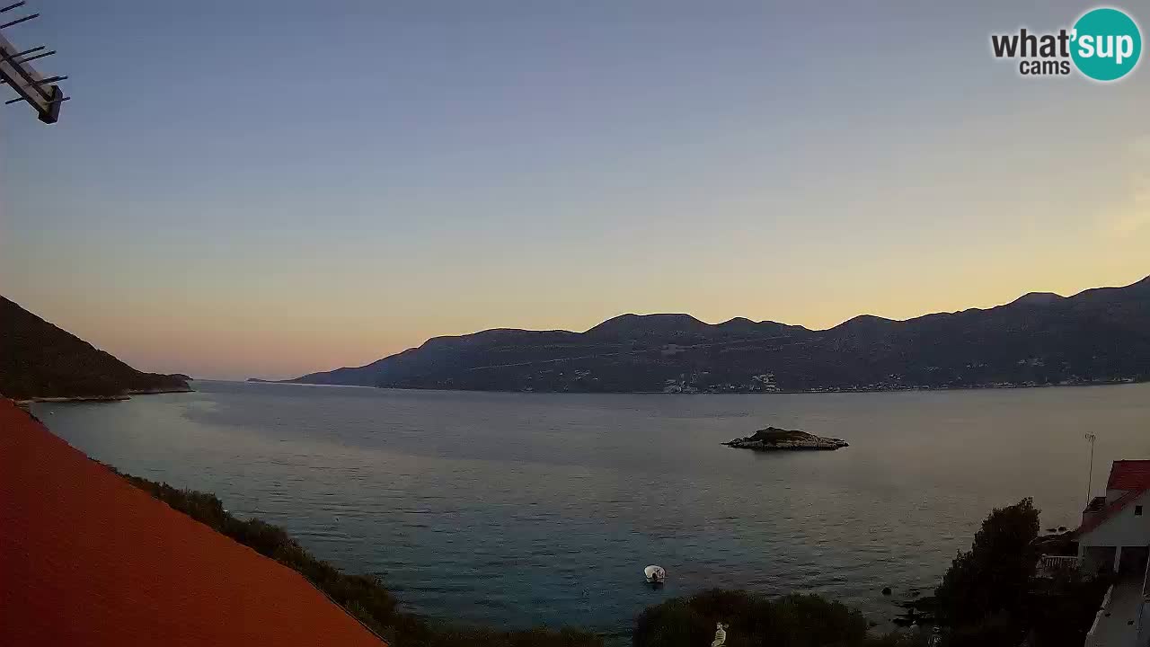Live-Webcam Korčula Tri Žala – Pelješac