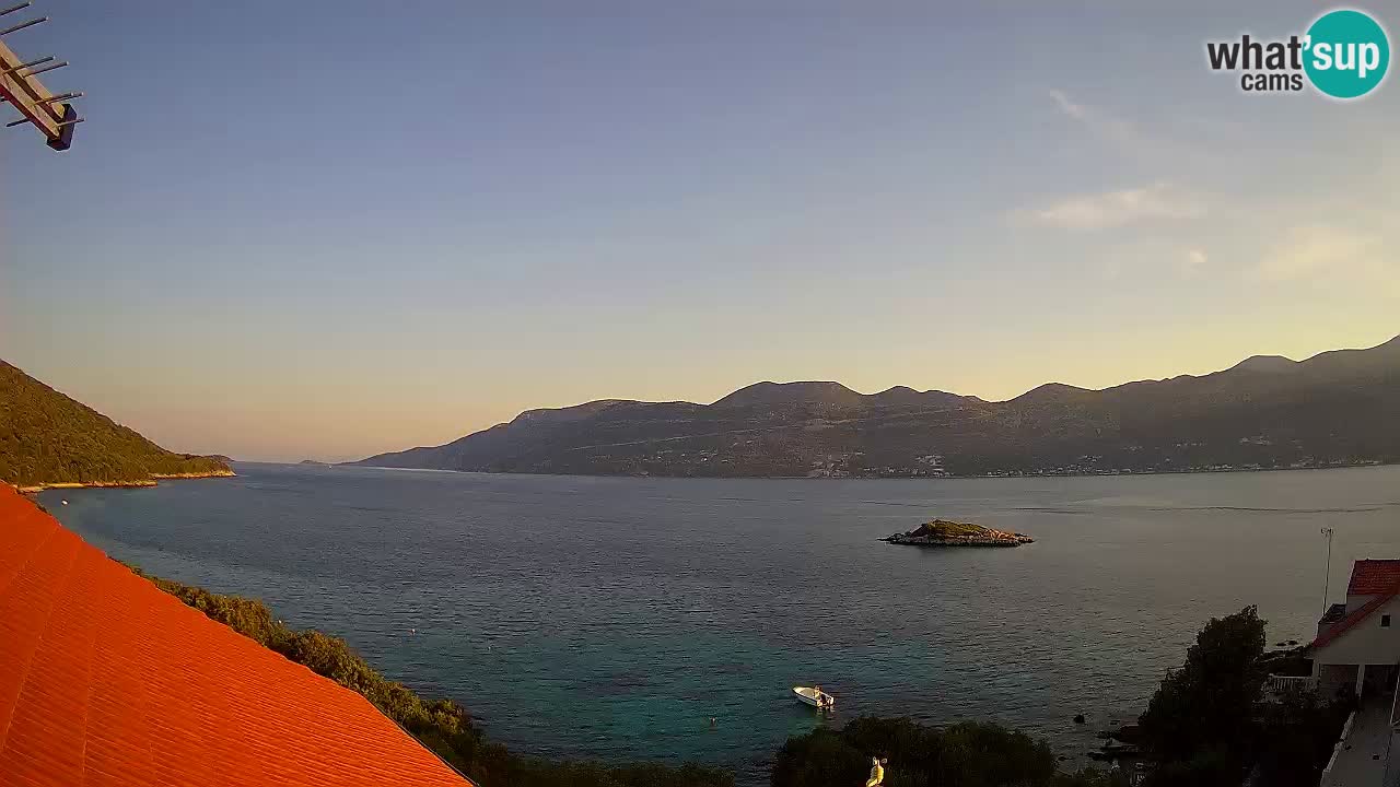 Live-Webcam Korčula Tri Žala – Pelješac