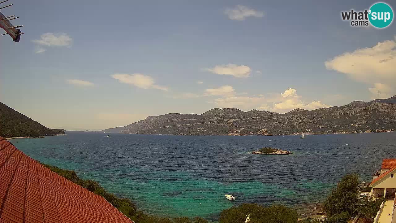 Korčula Web kamera Tri Žala