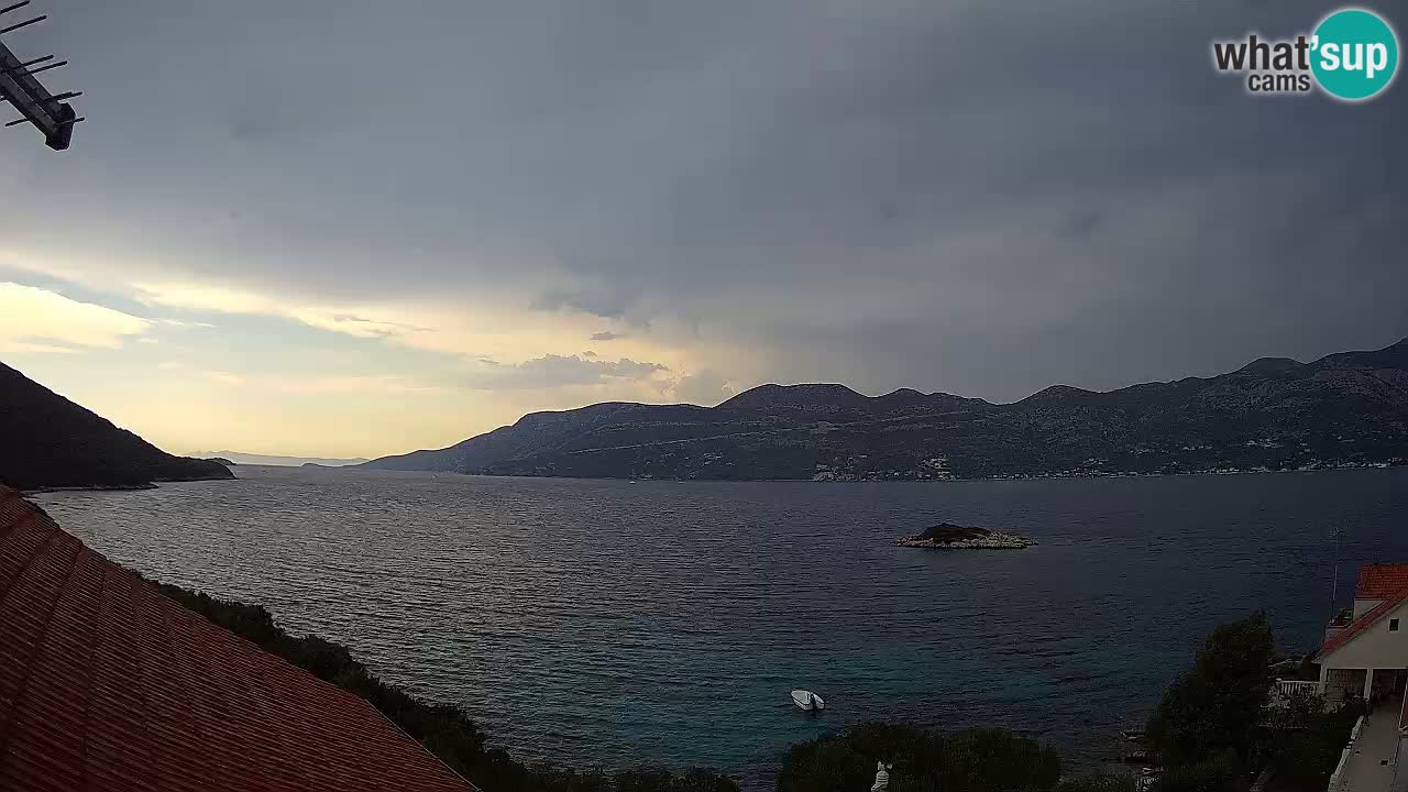 Korčula webcam en direct – Tri Žala Pelješac