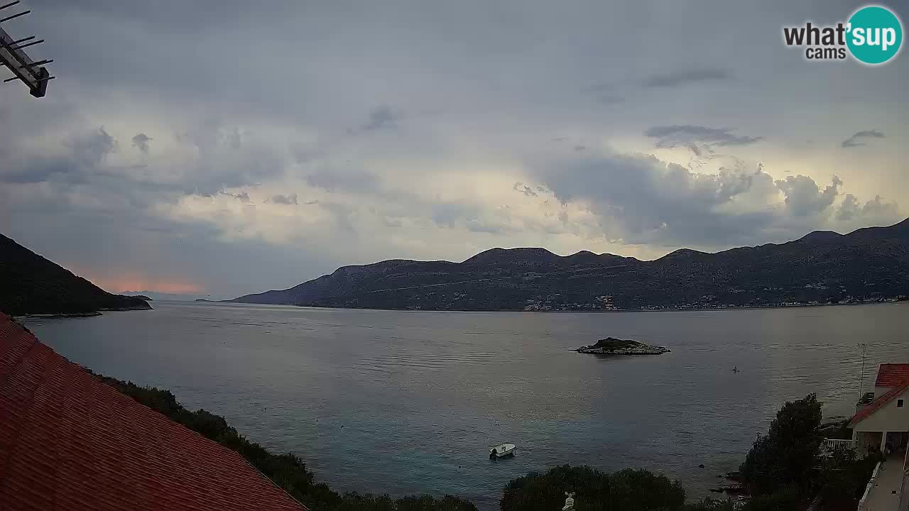 Korčula webcam en direct – Tri Žala Pelješac