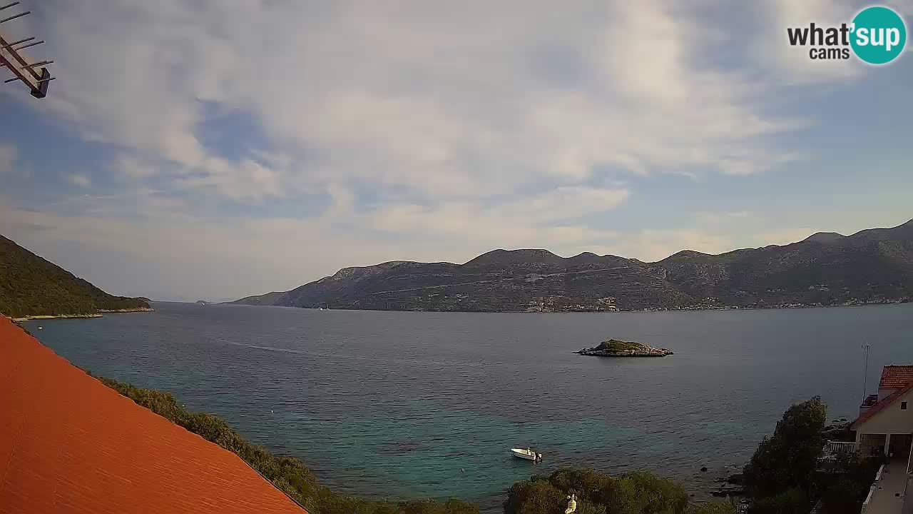 Live-Webcam Korčula Tri Žala – Pelješac