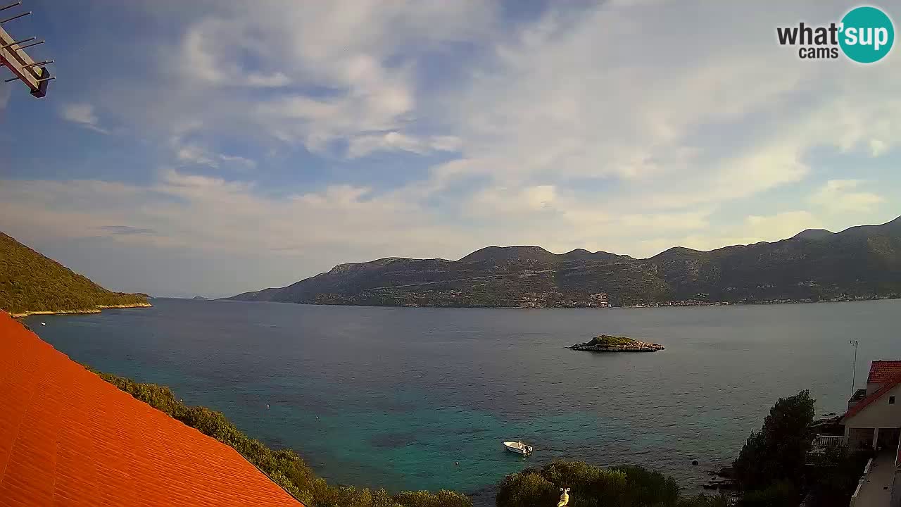 Live-Webcam Korčula Tri Žala – Pelješac
