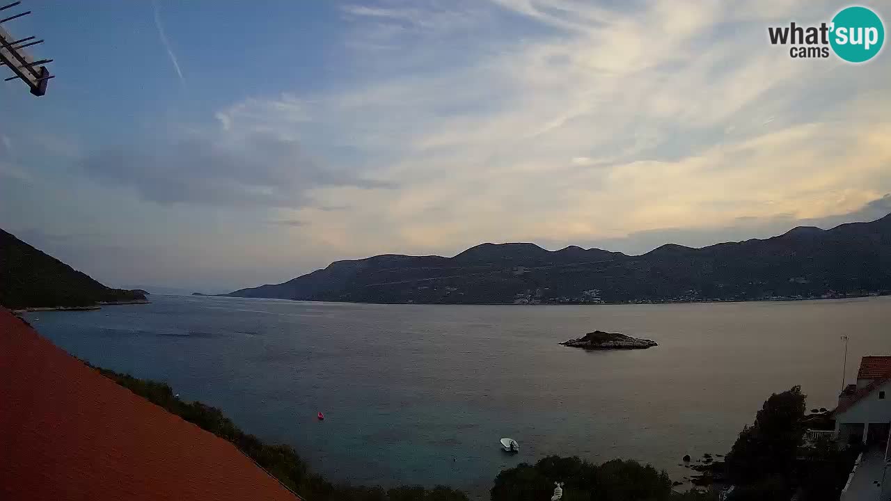 Live Korčula webcam – Tri Žala