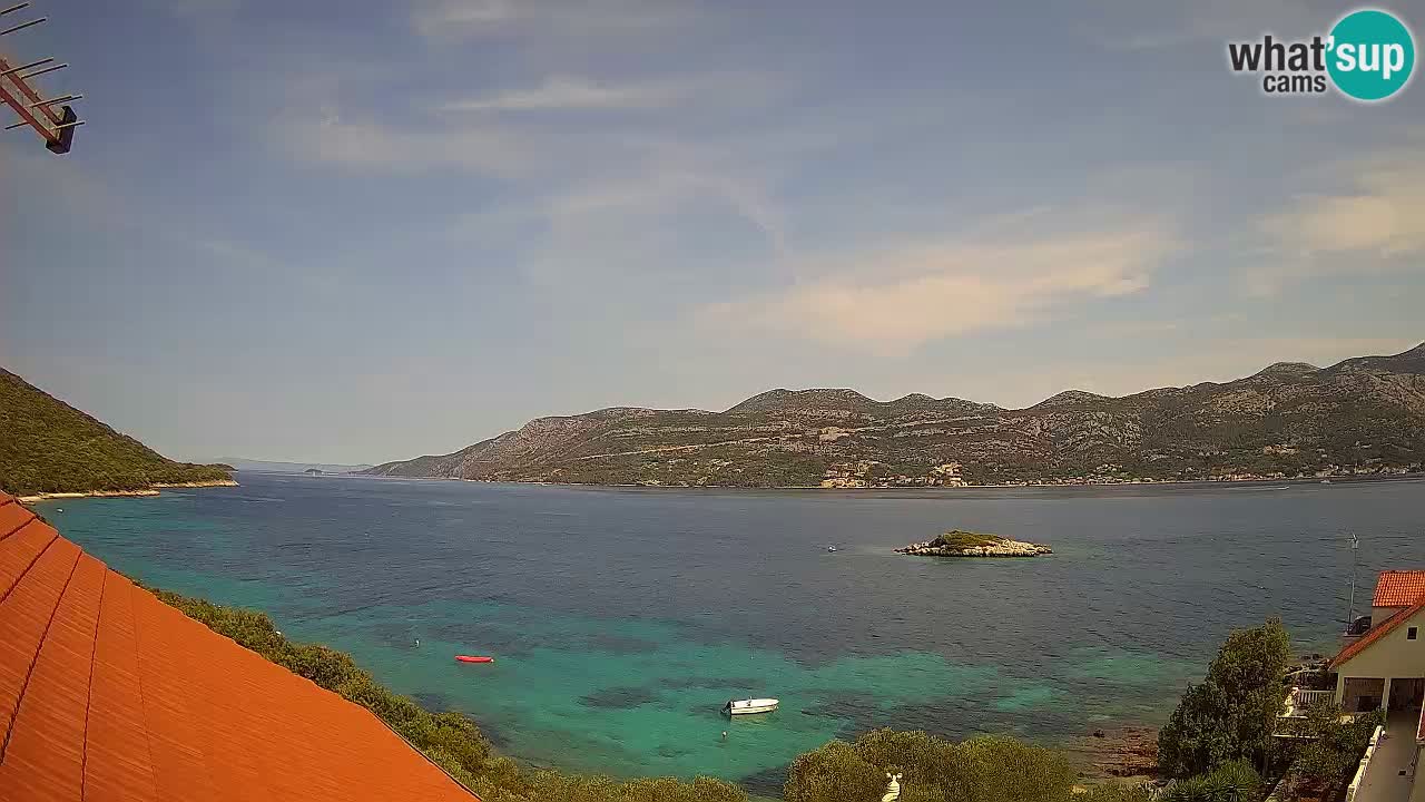 Korčula Web kamera Tri Žala