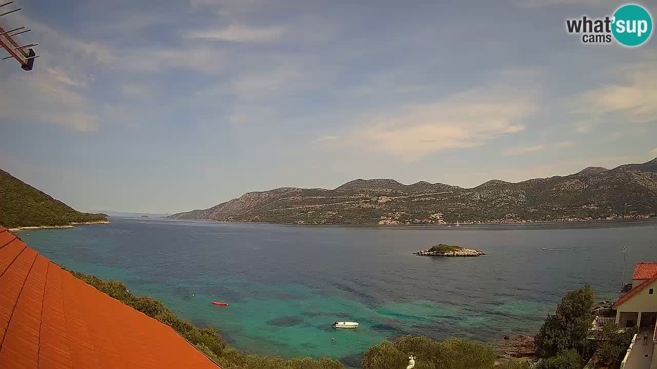 Korčula Web kamera Tri Žala