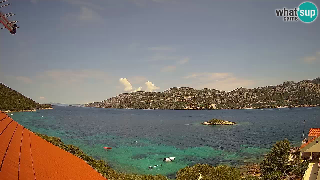Camera en vivo Korčula – Tri Žala – Pelješac