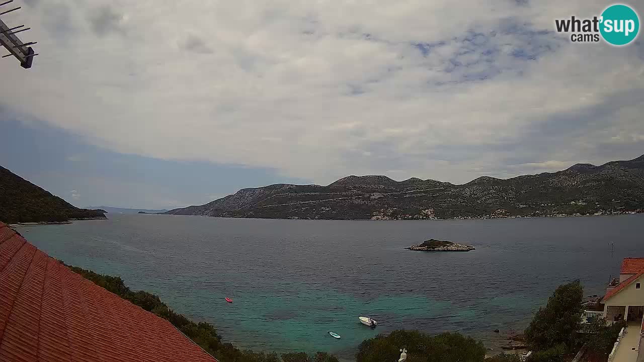 Live-Webcam Korčula Tri Žala – Pelješac