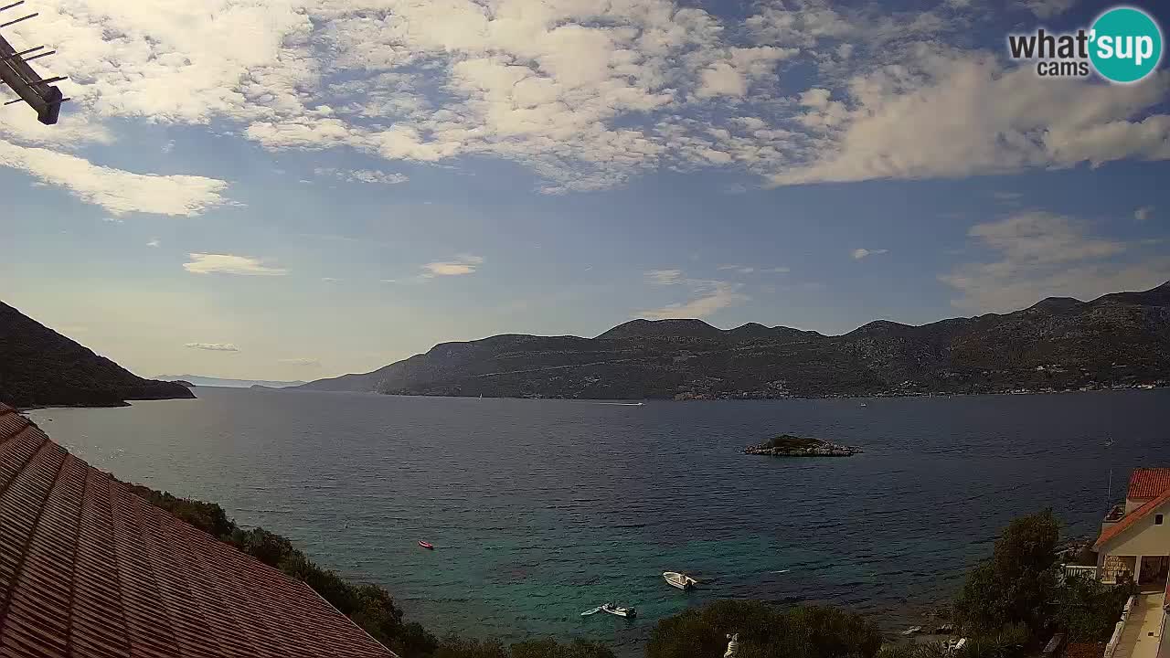 Live-Webcam Korčula Tri Žala – Pelješac