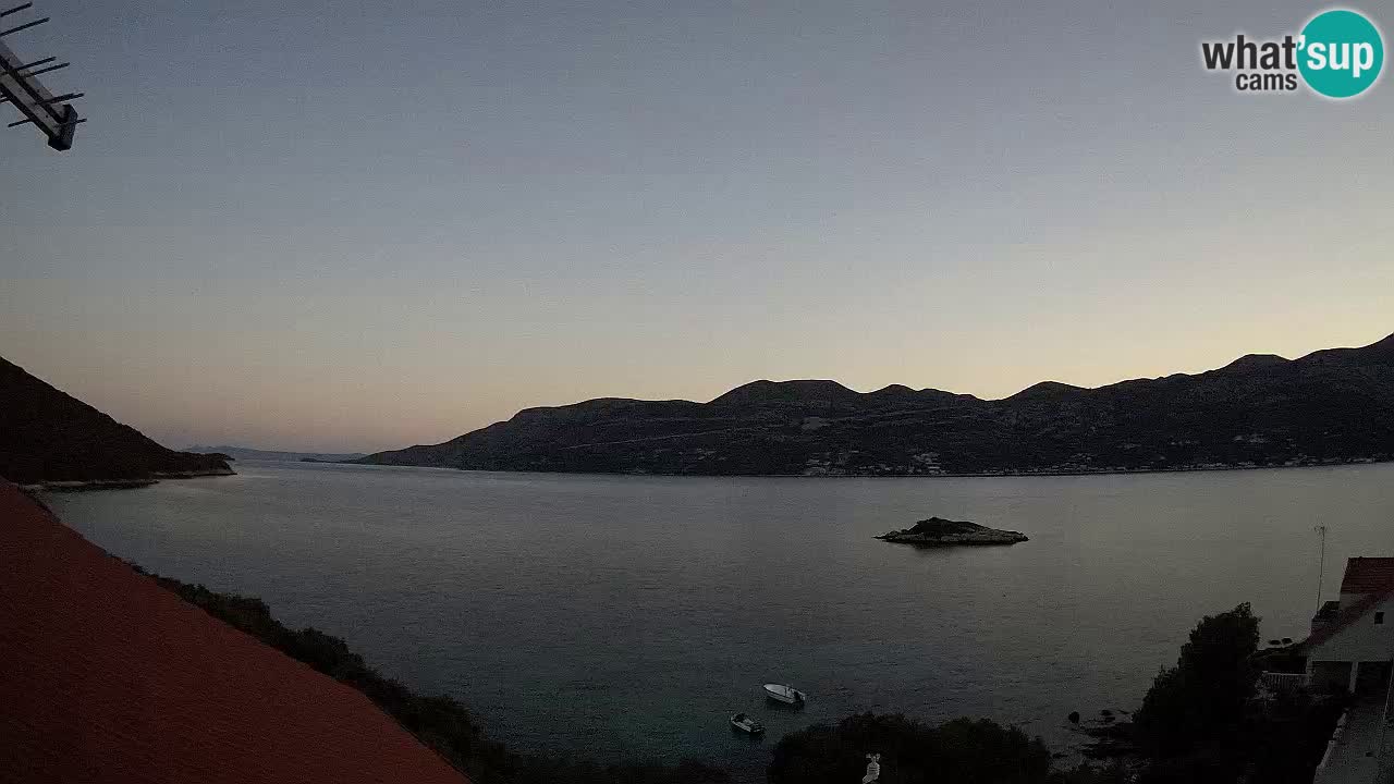Live-Webcam Korčula Tri Žala – Pelješac