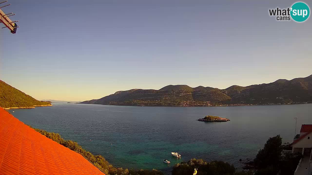 Live-Webcam Korčula Tri Žala – Pelješac