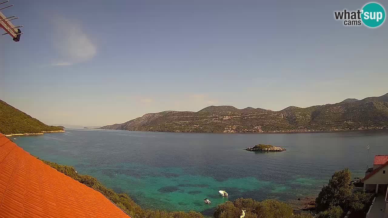 Live-Webcam Korčula Tri Žala – Pelješac