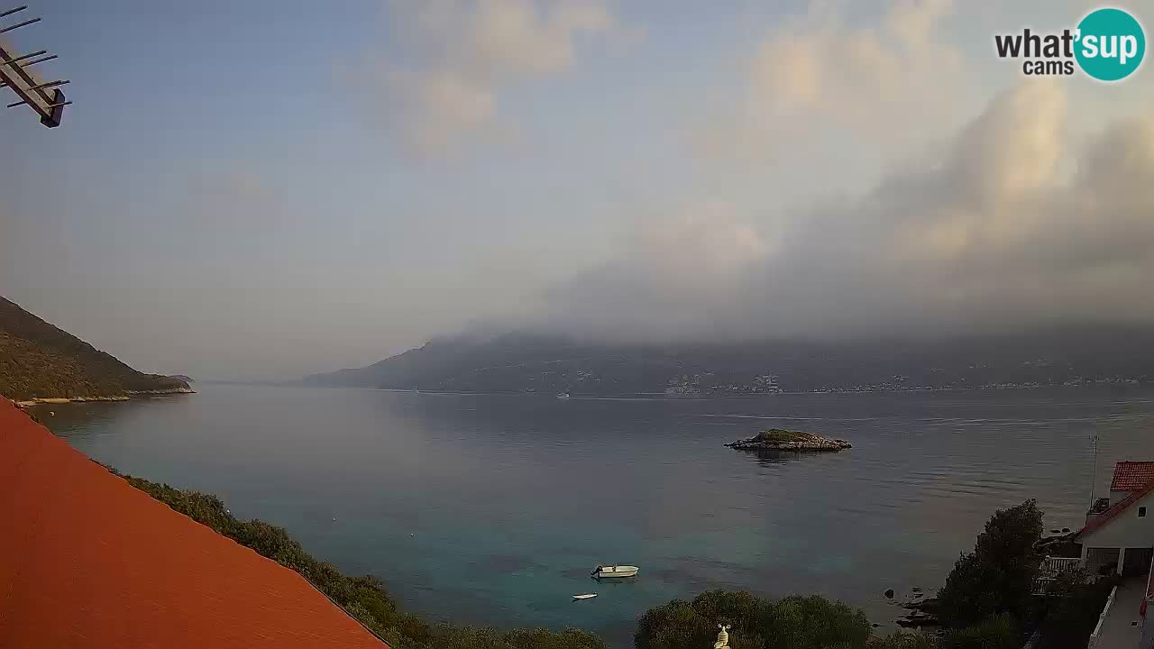Live Korčula webcam – Tri Žala