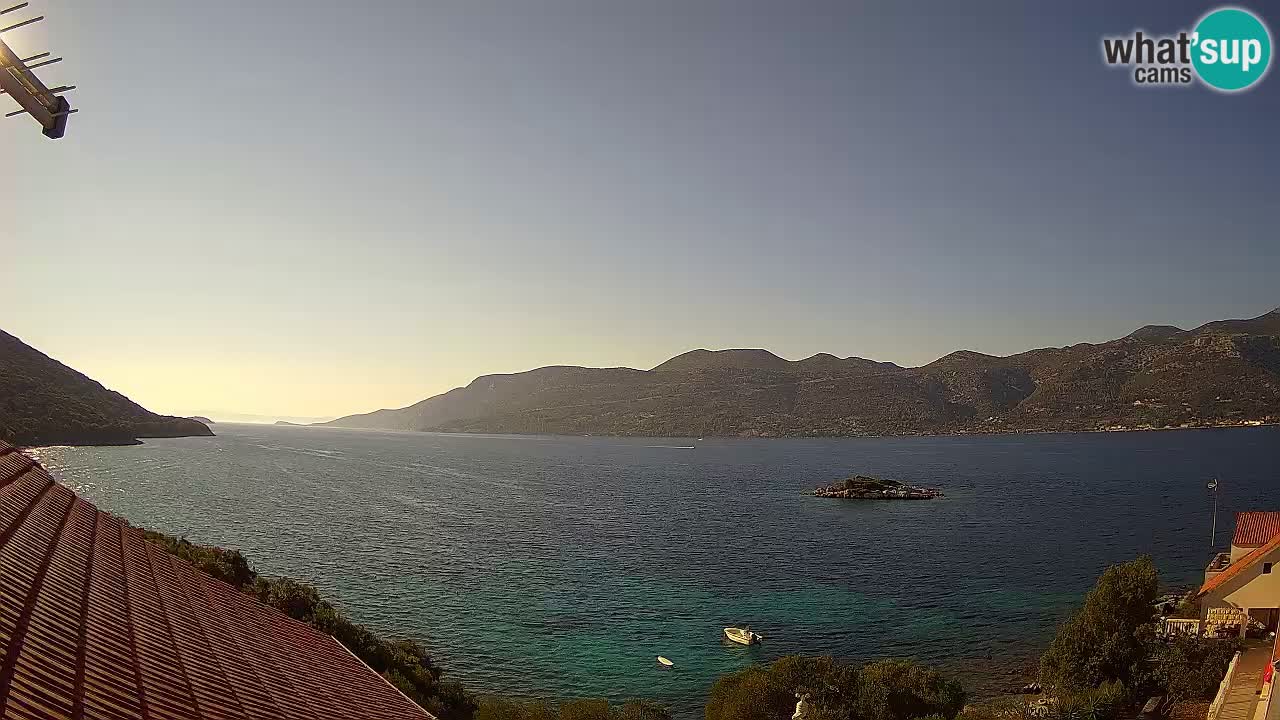 Korčula webcam en direct – Tri Žala Pelješac