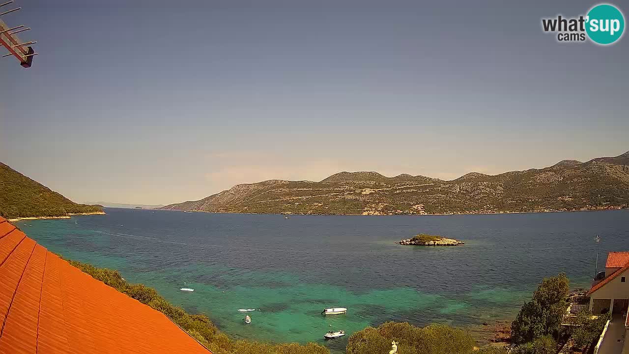 Camera en vivo Korčula – Tri Žala – Pelješac
