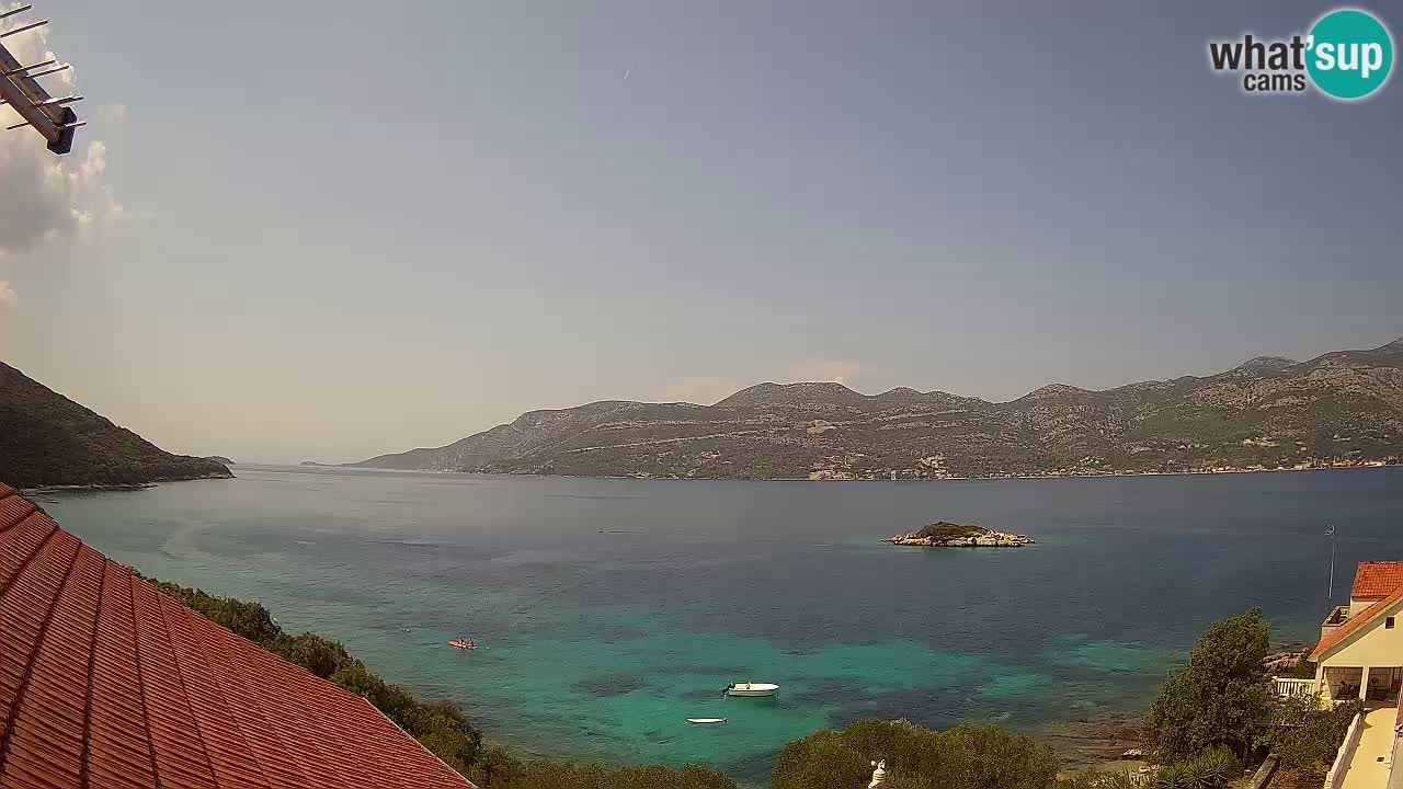 Korčula webcam en direct – Tri Žala Pelješac