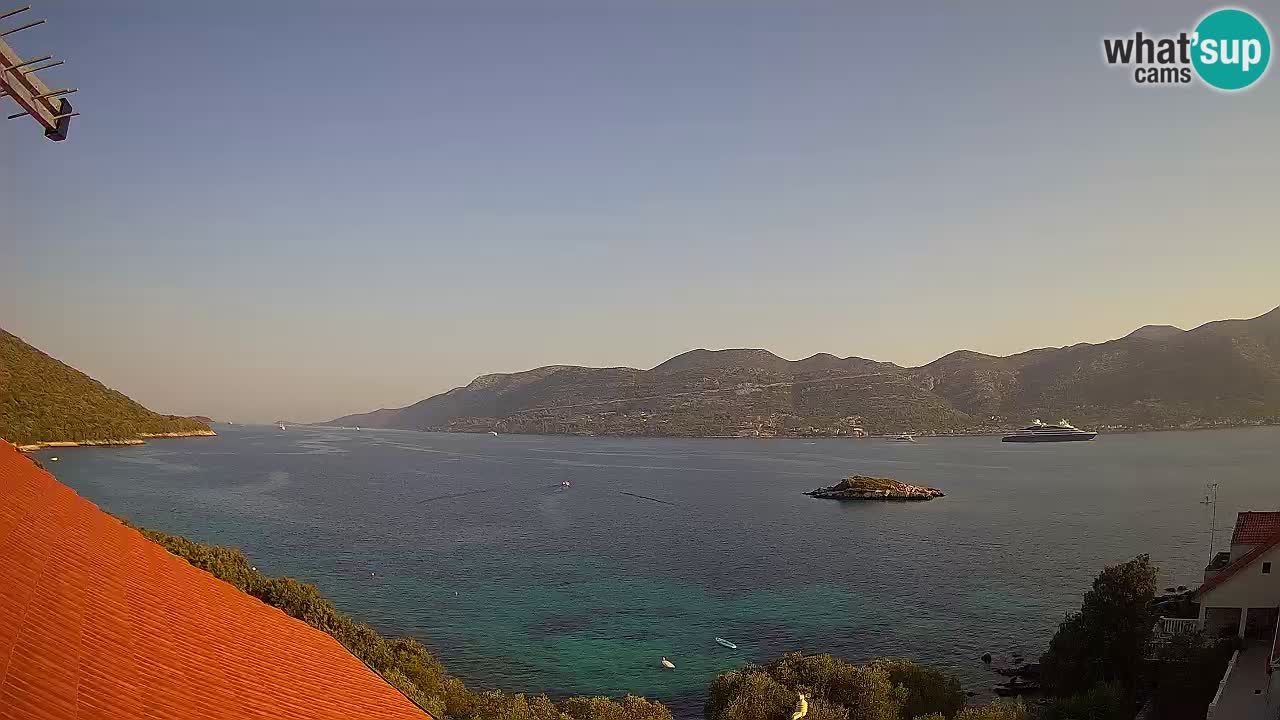 Camera en vivo Korčula – Tri Žala – Pelješac