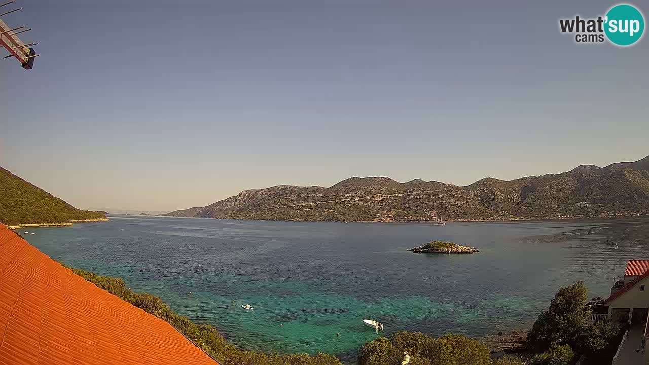 Live-Webcam Korčula Tri Žala – Pelješac