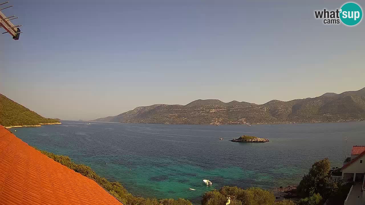 Korčula webcam en direct – Tri Žala Pelješac