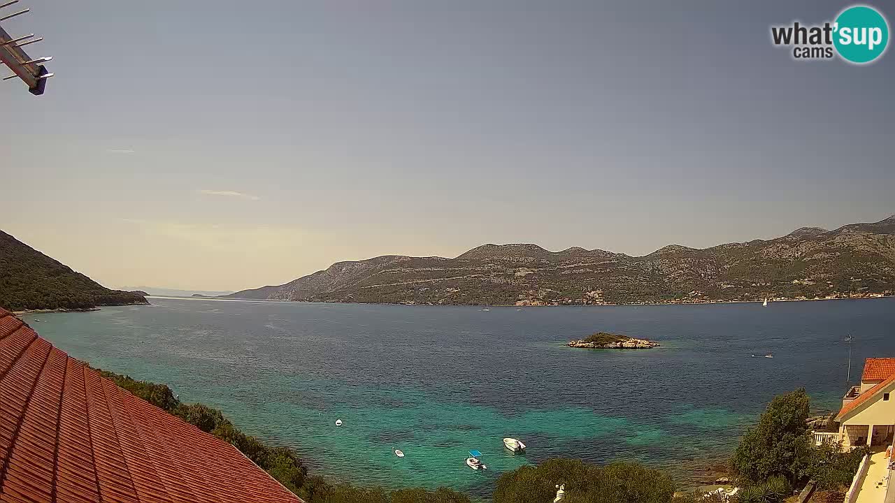 Korčula Web kamera Tri Žala