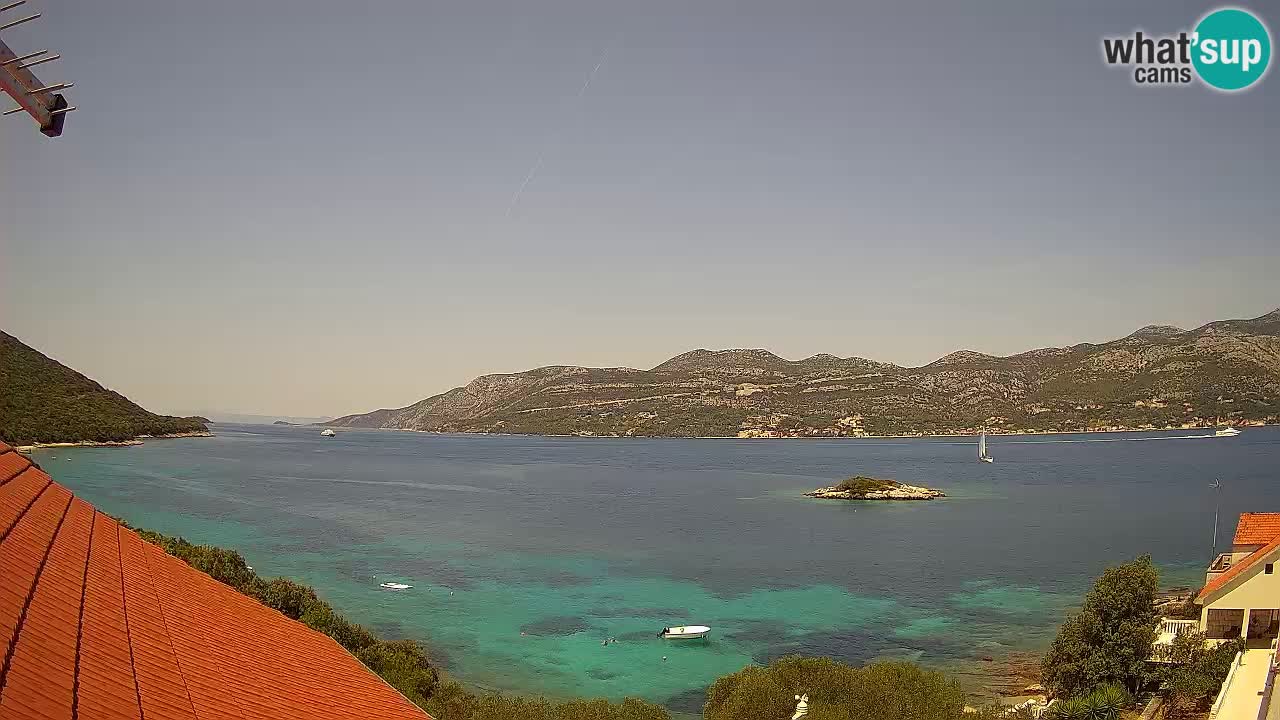 Korčula Web kamera Tri Žala