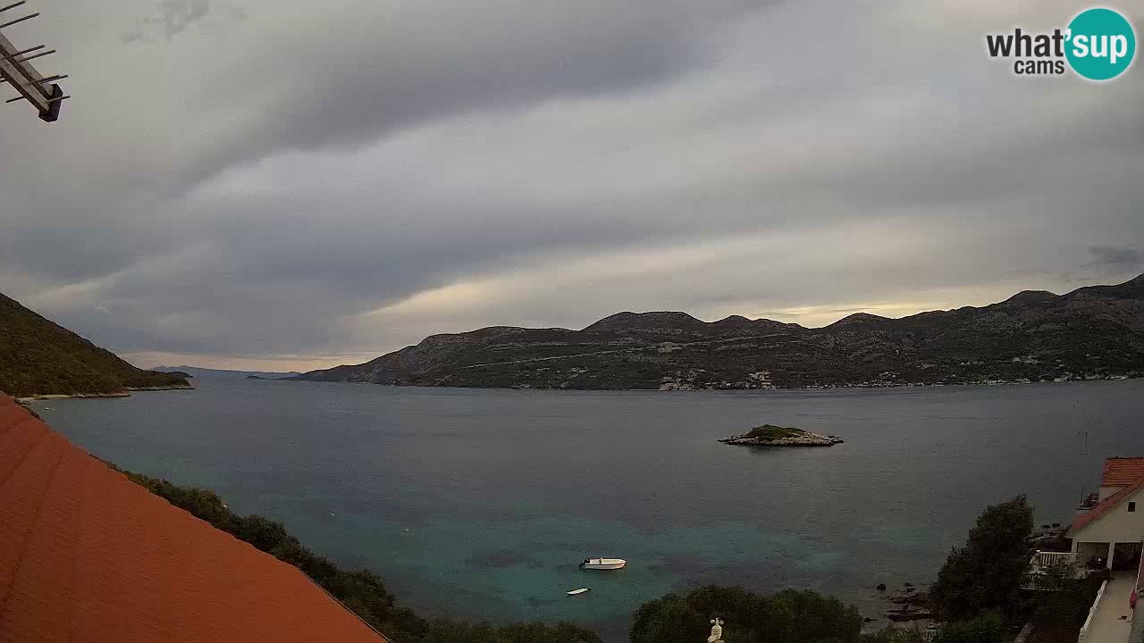 Live Korčula webcam – Tri Žala