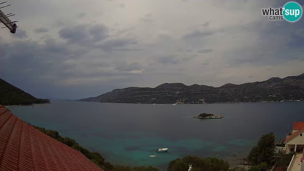 Live Korčula webcam – Tri Žala