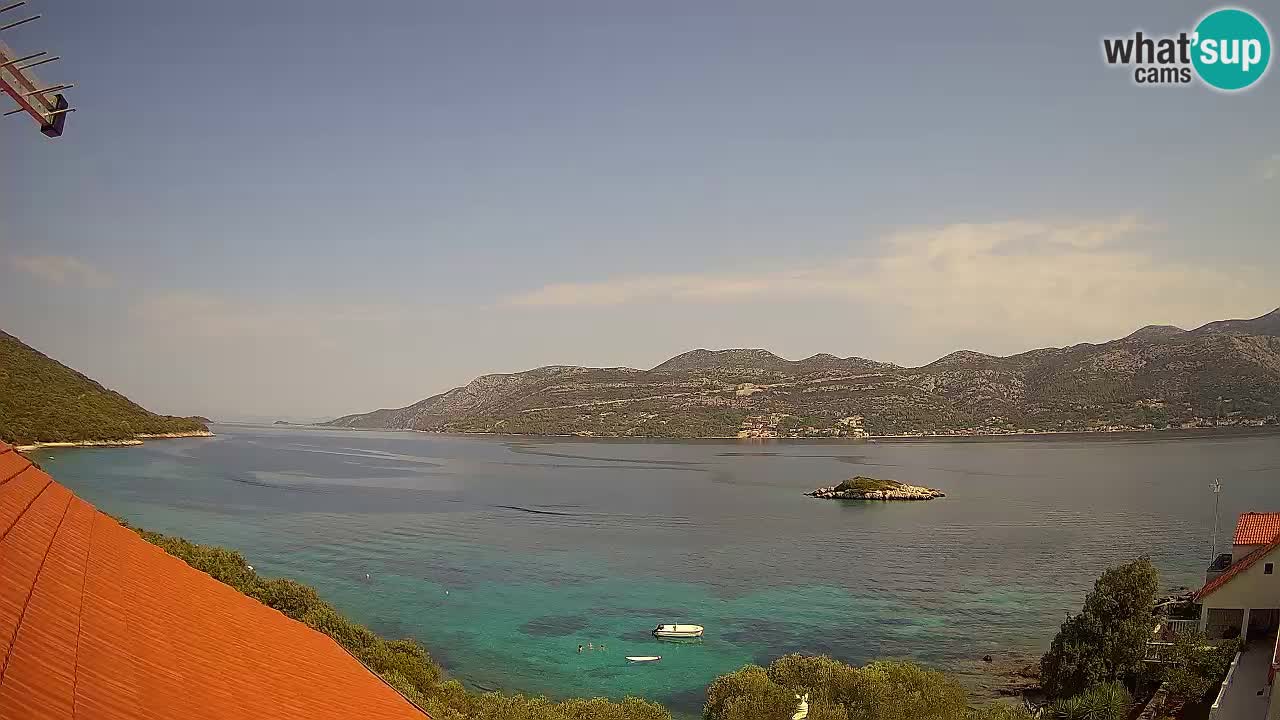 Live-Webcam Korčula Tri Žala – Pelješac