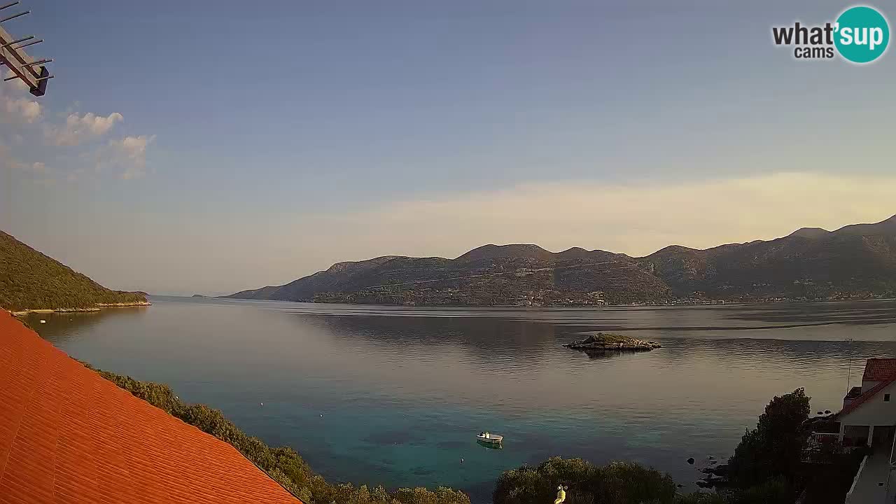 Live-Webcam Korčula Tri Žala – Pelješac