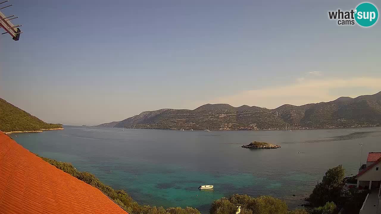 Live-Webcam Korčula Tri Žala – Pelješac