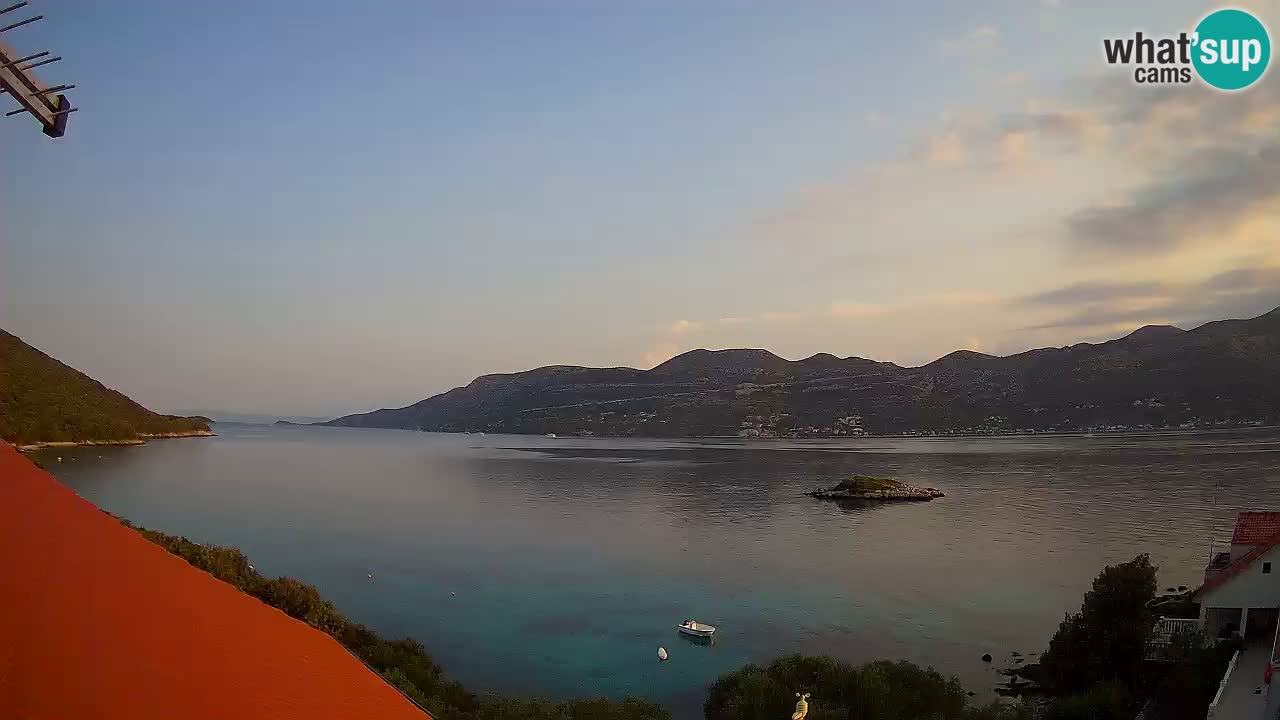 Live-Webcam Korčula Tri Žala – Pelješac
