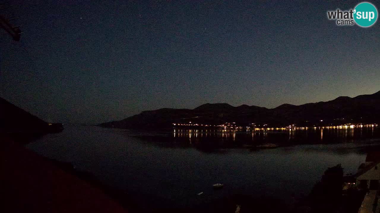 Korčula webcam en direct – Tri Žala Pelješac